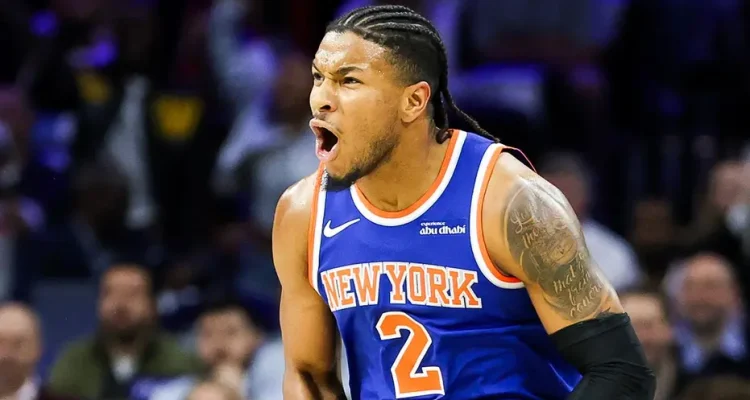 Knicks Match NBA Playoff Records in Three-Point Barrage to Sweep 76ers