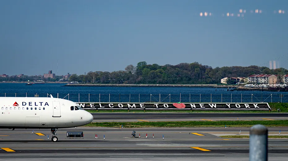 LaGuardia Airport AI hologram answers traveler questions