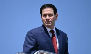 Marco Rubio Seen in Nike Tracksuit on Air Force One During China Trip, Sparks Online Memes