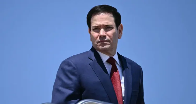 Marco Rubio Seen in Nike Tracksuit on Air Force One During China Trip, Sparks Online Memes