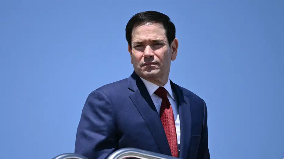 Marco Rubio Seen in Nike Tracksuit on Air Force One During China Trip, Sparks Online Memes