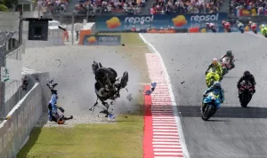 MotoGP Rider Suffers Serious Injuries After Terrifying Aerial Crash