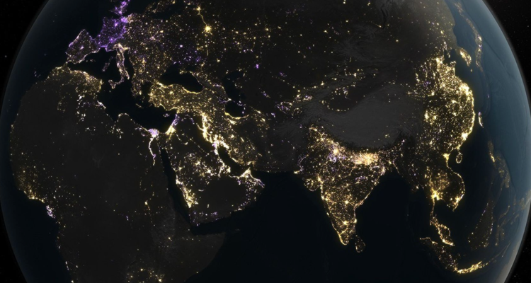 NASA Maps Reveal Earth's Brightest and Darkest Nighttime Areas