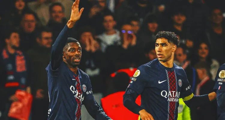 Ousmane Dembele and Achraf Hakimi Absent from PSG Pre-Champions League Final Friendly