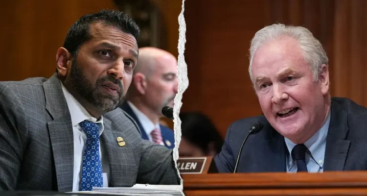 Patel and Van Hollen Clash Over Remarks in Senate Debate