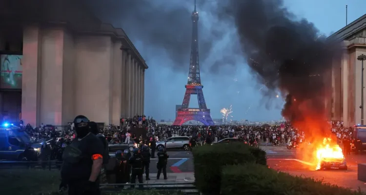PSG Champions League Win Sparks Paris Chaos, 45 Arrested Amidst City Fires