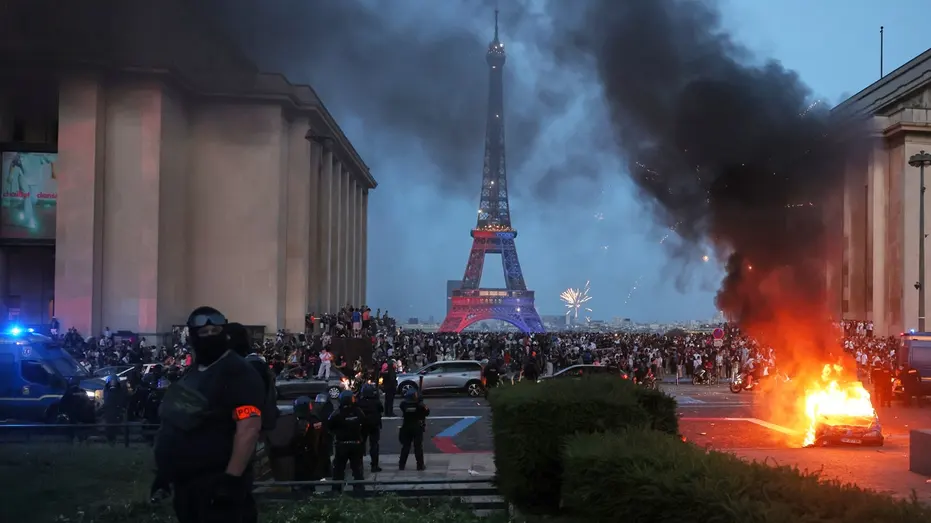 PSG Champions League Win Sparks Paris Chaos, 45 Arrested Amidst City Fires