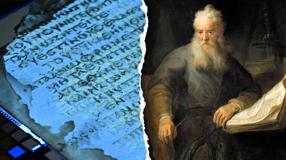 Recovered Pages with Hidden Text from Key New Testament Manuscript