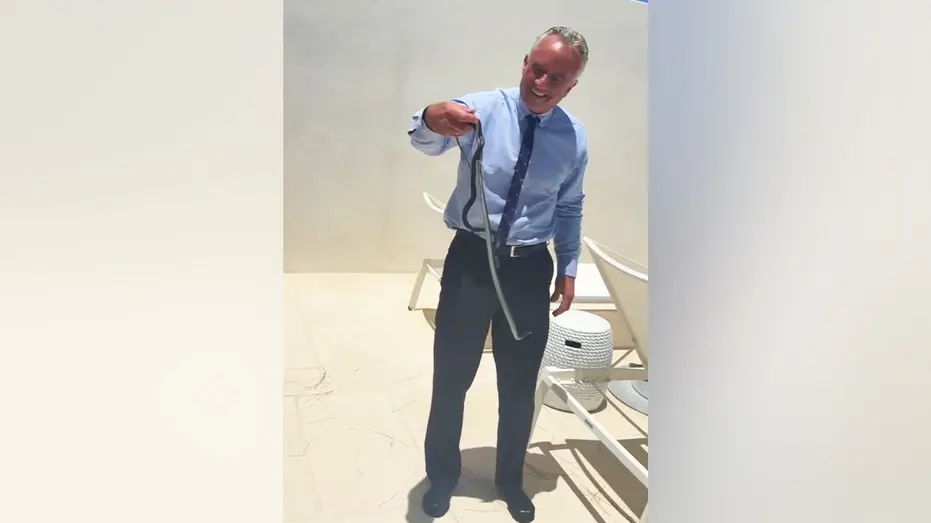RFK Jr. Handles Snakes in Dr. Oz's Patio Video
