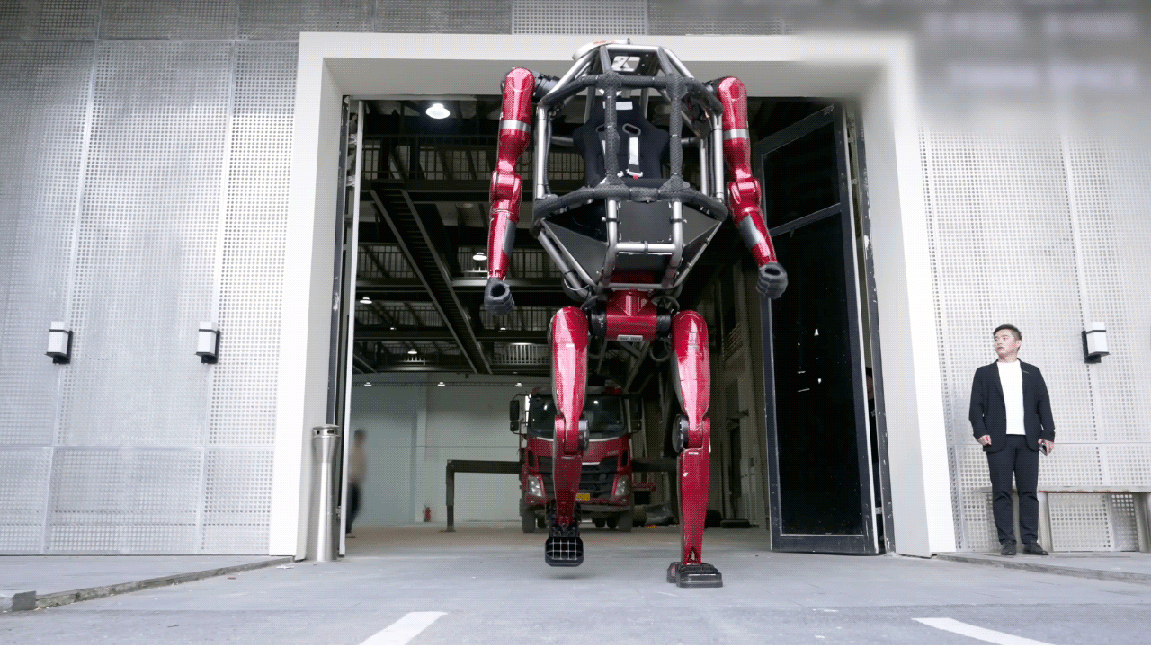 Robot Rider Ready to Dominate