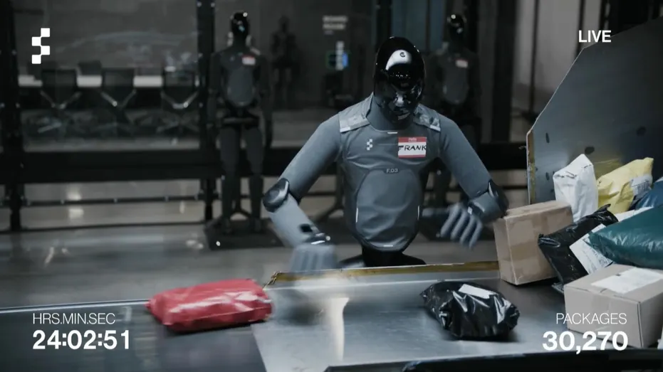 Robots Work Around the Clock in Package Testing