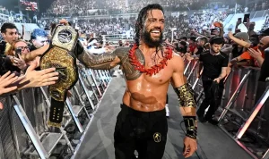 Roman Reigns's Dominance: Jacob Fatu Subdued for World Heavyweight Title at WWE Clash in Italy