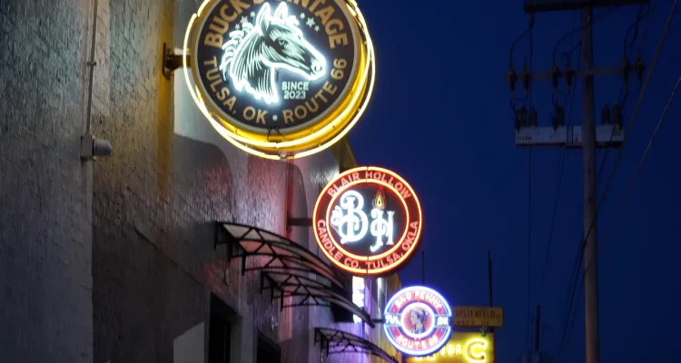 Route 66 sees neon-fueled resurgence in Tulsa ahead of centennial
