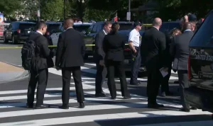 Secret Service Shoots Gunman Near White House
