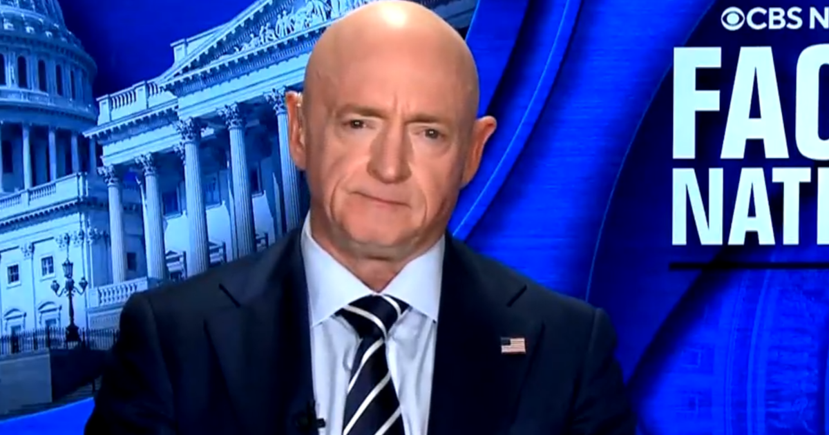 Sen. Mark Kelly on Face the Nation, May 10, 2026