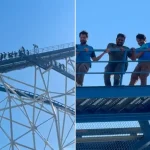 Six Flags Guests Stranded High Above Ground After Power Outage