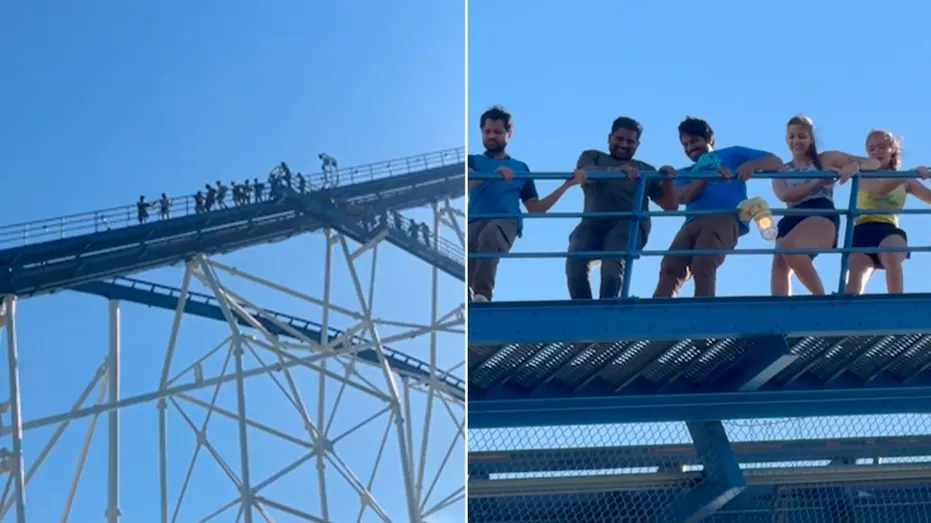 Six Flags Guests Stranded High Above Ground After Power Outage