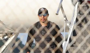 Tiger Woods Seen Disembarking Private Jet After Swiss Treatment Following DUI Arrest