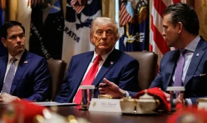 trump-claims-protesters-at-delaney-hall-are-paid-amid-escalating-clashes-16352 Trump Claims Protesters at Delaney Hall Are 'Paid' Amid Escalating Clashes