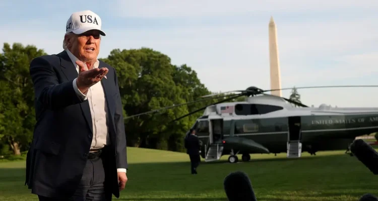 Trump Considers White House Lawn Renovation Affecting Presidential Travel