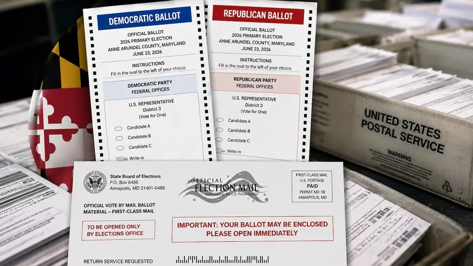 Trump Demands DOJ Investigate Maryland Mail-In Ballot Error, Cites 'Corrupt' Governor Moore Ties