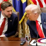 Trump keeps Vance letter in Resolute Desk for crises, official says
