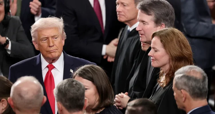 Trump Names Supreme Court Justices He Criticizes on Tariff Decision