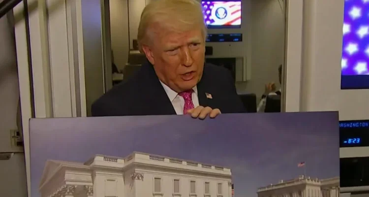 Trump overseeing D.C. landmark improvements during wartime