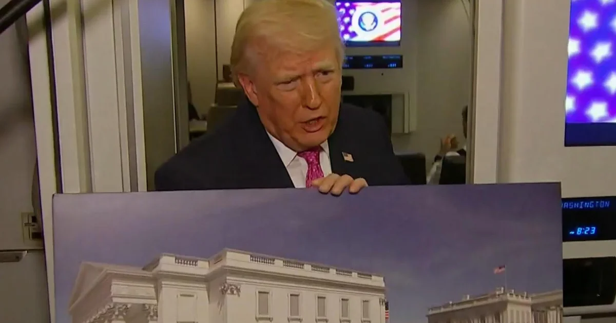 Trump overseeing D.C. landmark improvements during wartime