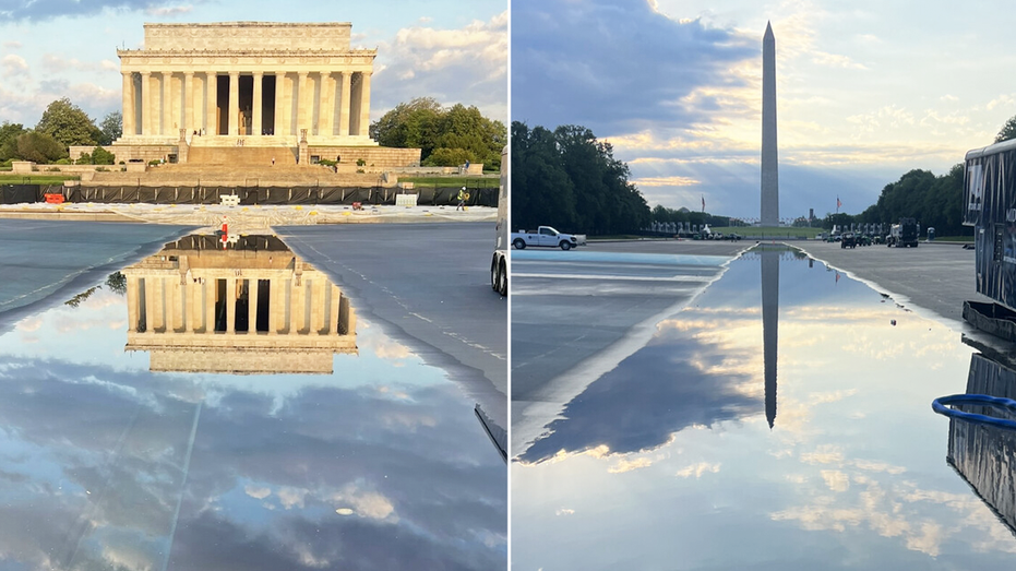 trump-shares-photos-of-lincoln-memorial-pool-renovation-ahead-of-schedule-26386 Trump Shares Photos of Lincoln Memorial Pool Renovation Ahead of Schedule