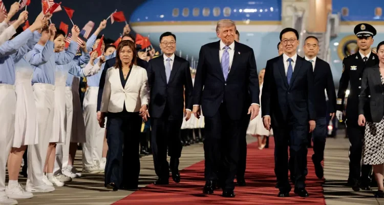Trump's China visit: Red carpet, but with a history of limits