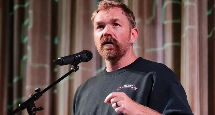 Unearthed posts reveal Dem Senate hopeful praised vulgar graffiti, made crude porta-potty admission
