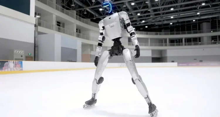 Unitree G1 Humanoid Robot: Ice Skating and Rollerblading