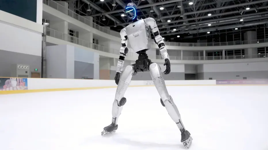 Unitree G1 Humanoid Robot: Ice Skating and Rollerblading
