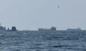 US and Iran exchange fire, Trump launches mission to guide ships through Strait of Hormuz