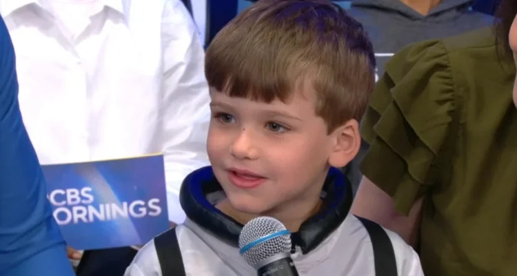 Young Jack, 5, recalls Artemis launch as "fun