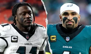 AJ Brown and Jalen Hurts Drifted Apart Before Patriots Trade