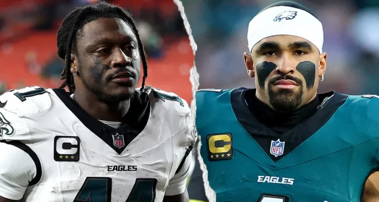 AJ Brown and Jalen Hurts Drifted Apart Before Patriots Trade