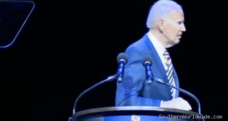 Biden Appears Disoriented Leaving Stage After Gala Remarks