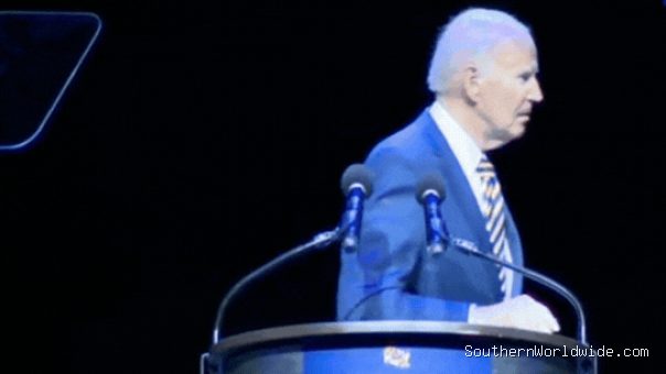 Biden Appears Disoriented Leaving Stage After Gala Remarks