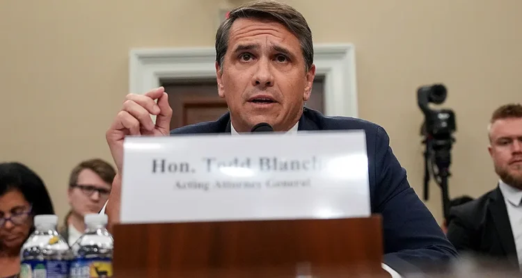 Blanche: Trump's 'Anti-Weaponization Fund' Fate Revealed Amid House Pressure