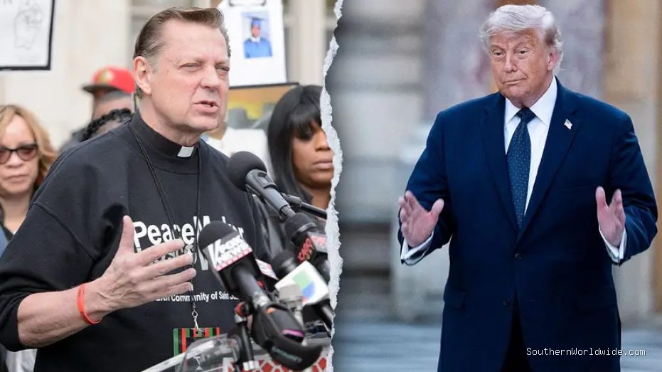 Chicago Priest Tells Trump to "Shut Up" and Restore Gun Violence Funding