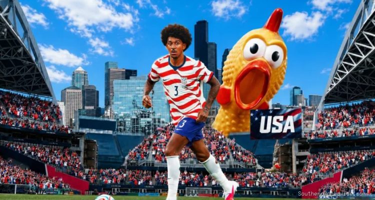 Chris Richards' Lucky Rubber Chicken Travels with USA to World Cup
