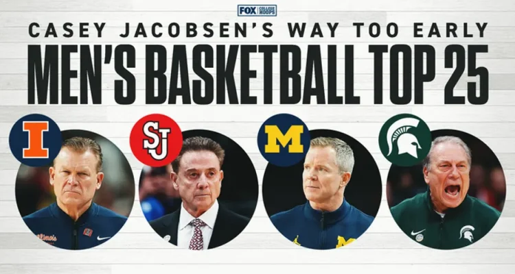 College Basketball Rankings: St. John's Climbs to Top 10, Kentucky Enters Top 25