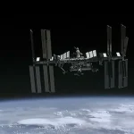 Crew evacuates to safe haven during space station leak repair