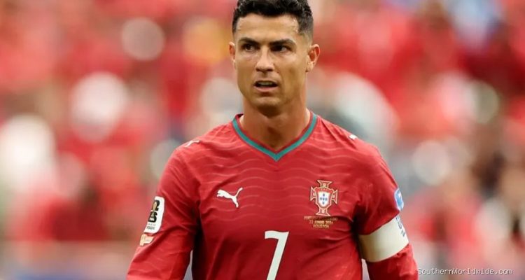 Cristiano Ronaldo shuts down reporter's Lionel Messi question in awkward moment after two-goal win
