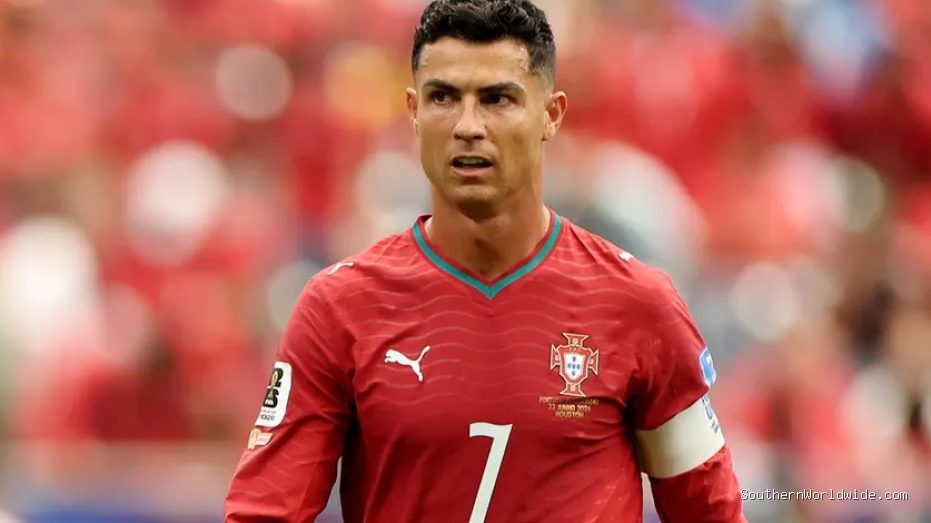 Cristiano Ronaldo shuts down reporter's Lionel Messi question in awkward moment after two-goal win
