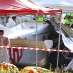 Families watch in horror as a skydiving plane crashes in France, killing all 11 on board