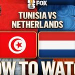 How to Follow Tunisia vs. Netherlands: Broadcast, Live Coverage, Schedule