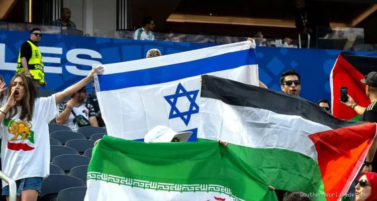 Israeli Flag Removed at Iran World Cup Match Amidst Palestinian Flags, Video Reveals